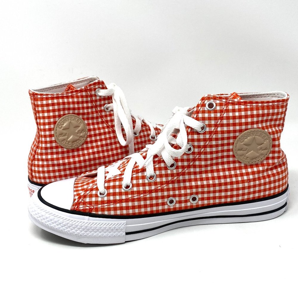 Converse CTAS High Top Sneaker Red White Canvas W - Picture 3 of 11